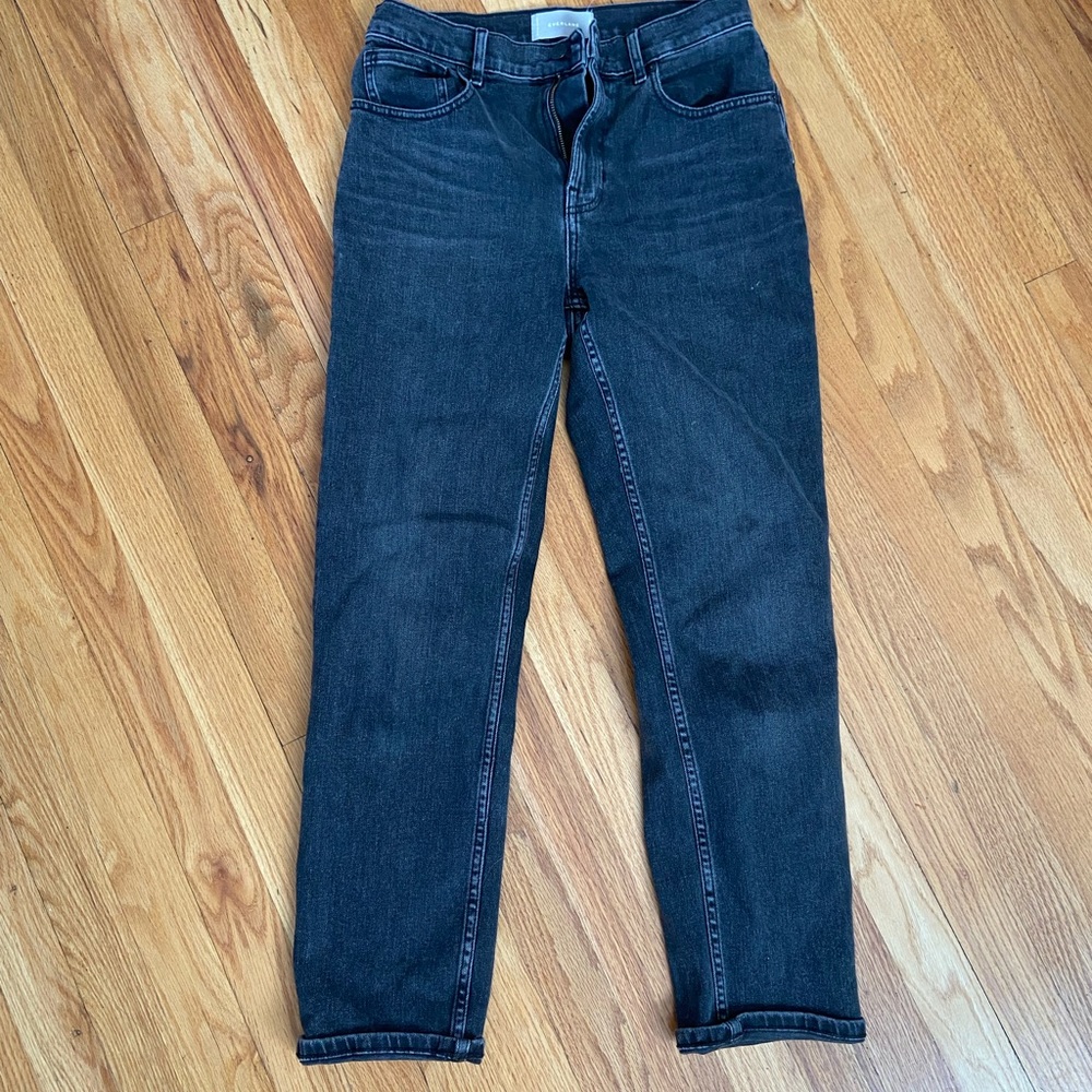 Everlane High Rise Straight Jean